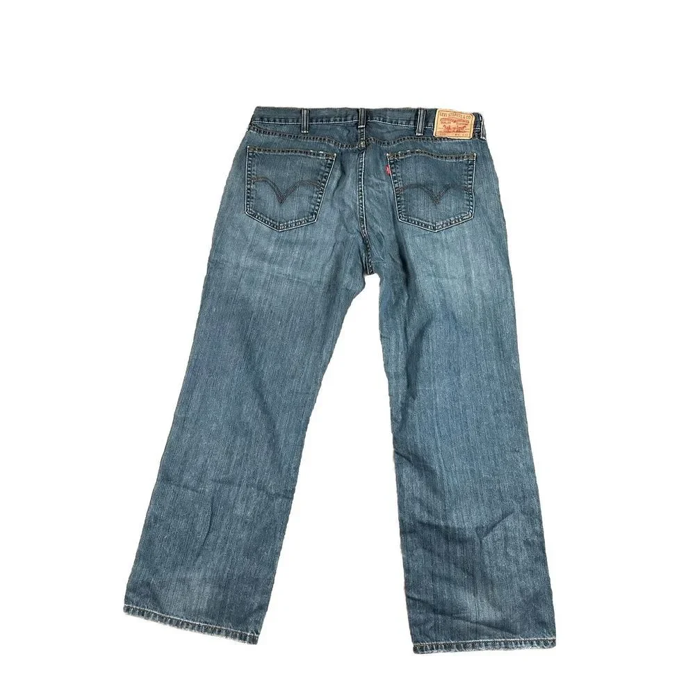 Levi's 559‎ Medium Wash Relaxed Straight Blue Jeans Men's Size 38x30